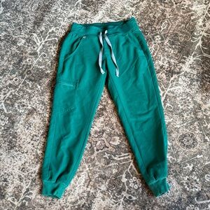 Women’s Figs Hunter Green joggers XXSP